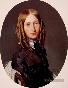  Dominique Tableaux - Madame Frederic Reiset néoclassique Jean Auguste Dominique Ingres